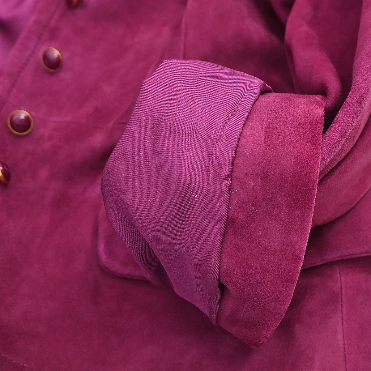 Gucci * Single Breasted Jacket Purple #38 - Image 15