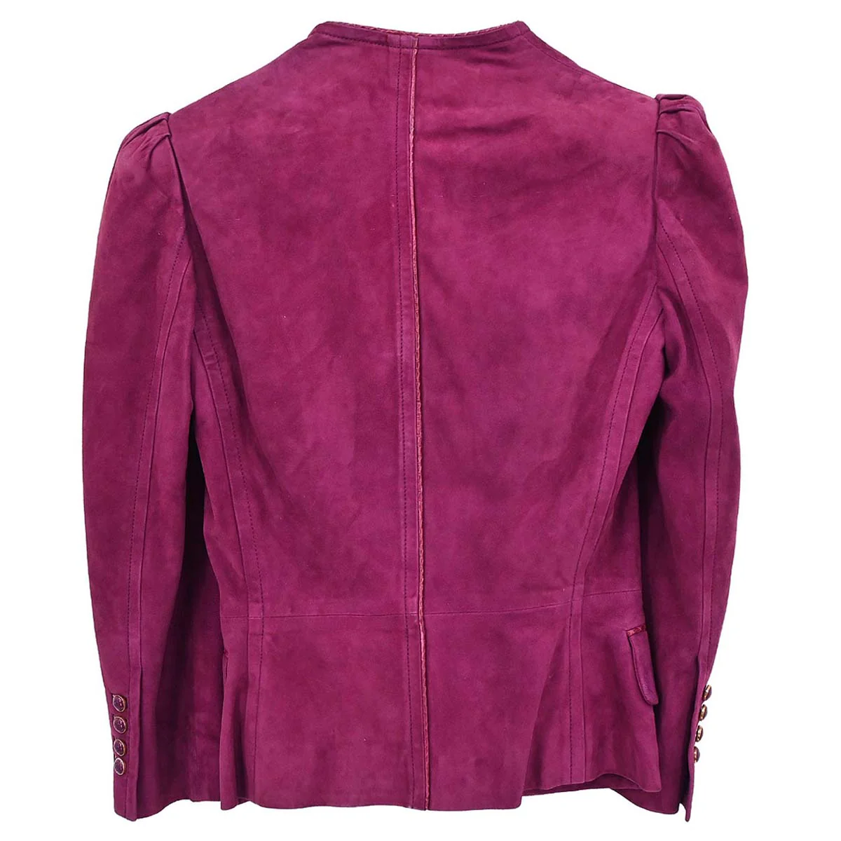 Gucci * Single Breasted Jacket Purple #38 - Image 2