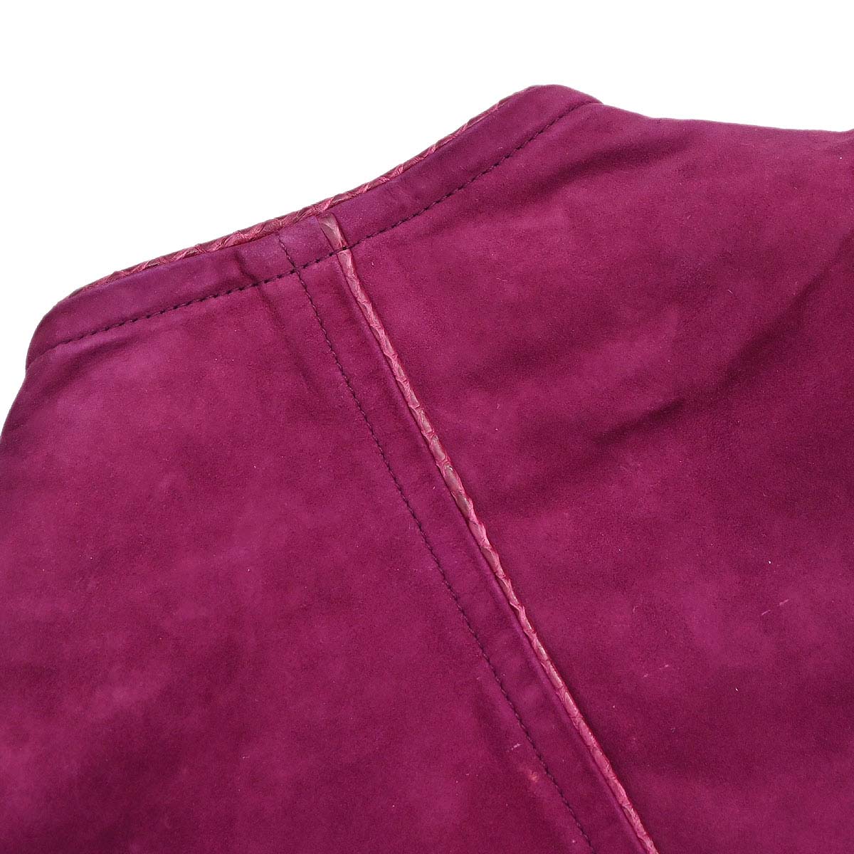 Gucci * Single Breasted Jacket Purple #38 - Image 5