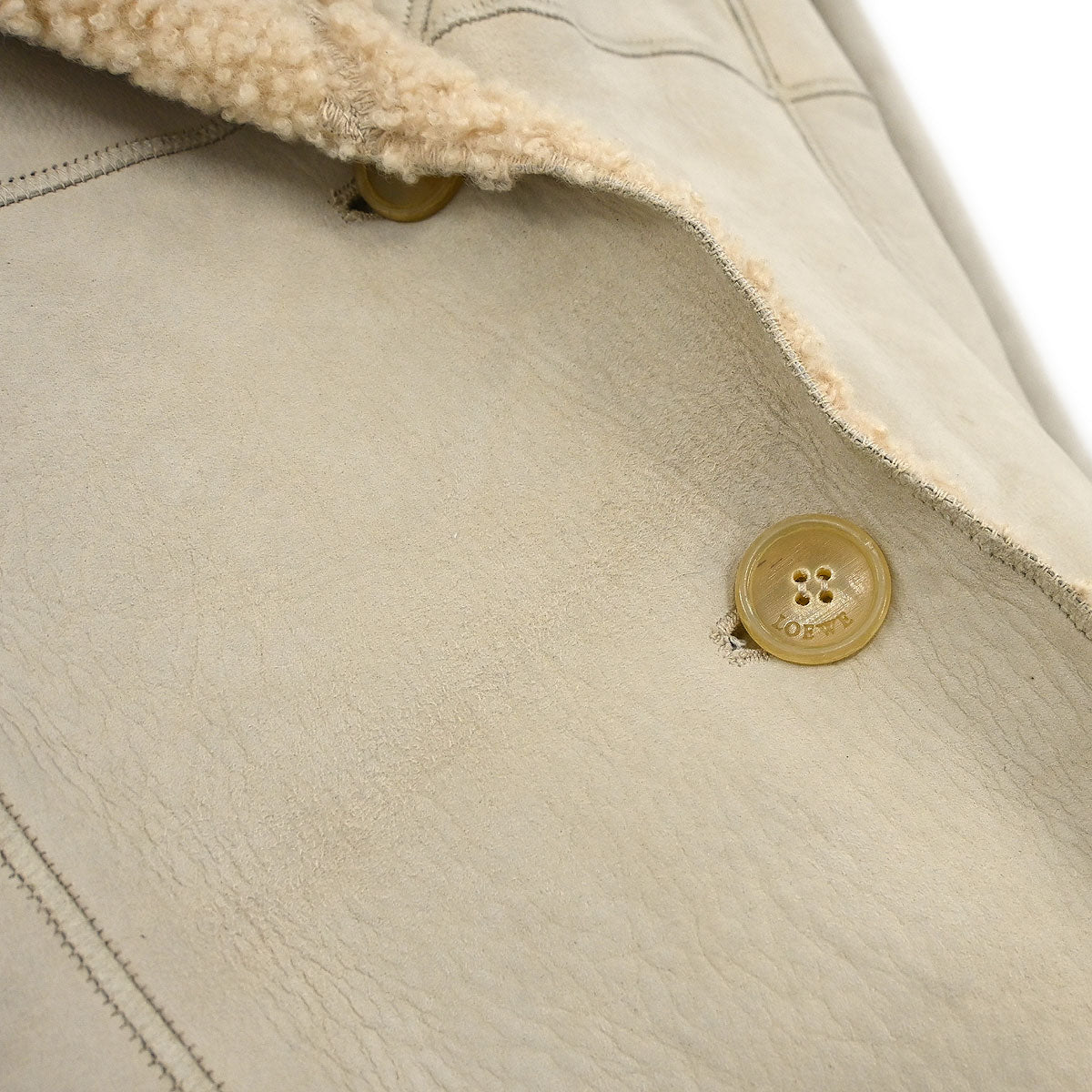 Loewe Ivory Single Breasted Jacket #40 - Image 8