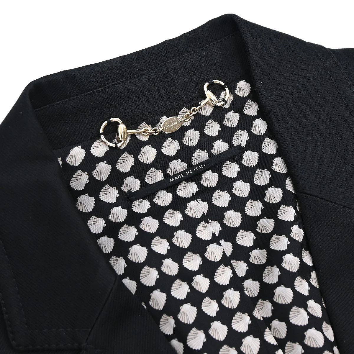 Gucci 2008 Setup Suit Jacket Skirt Black #36 #38 - Image 6