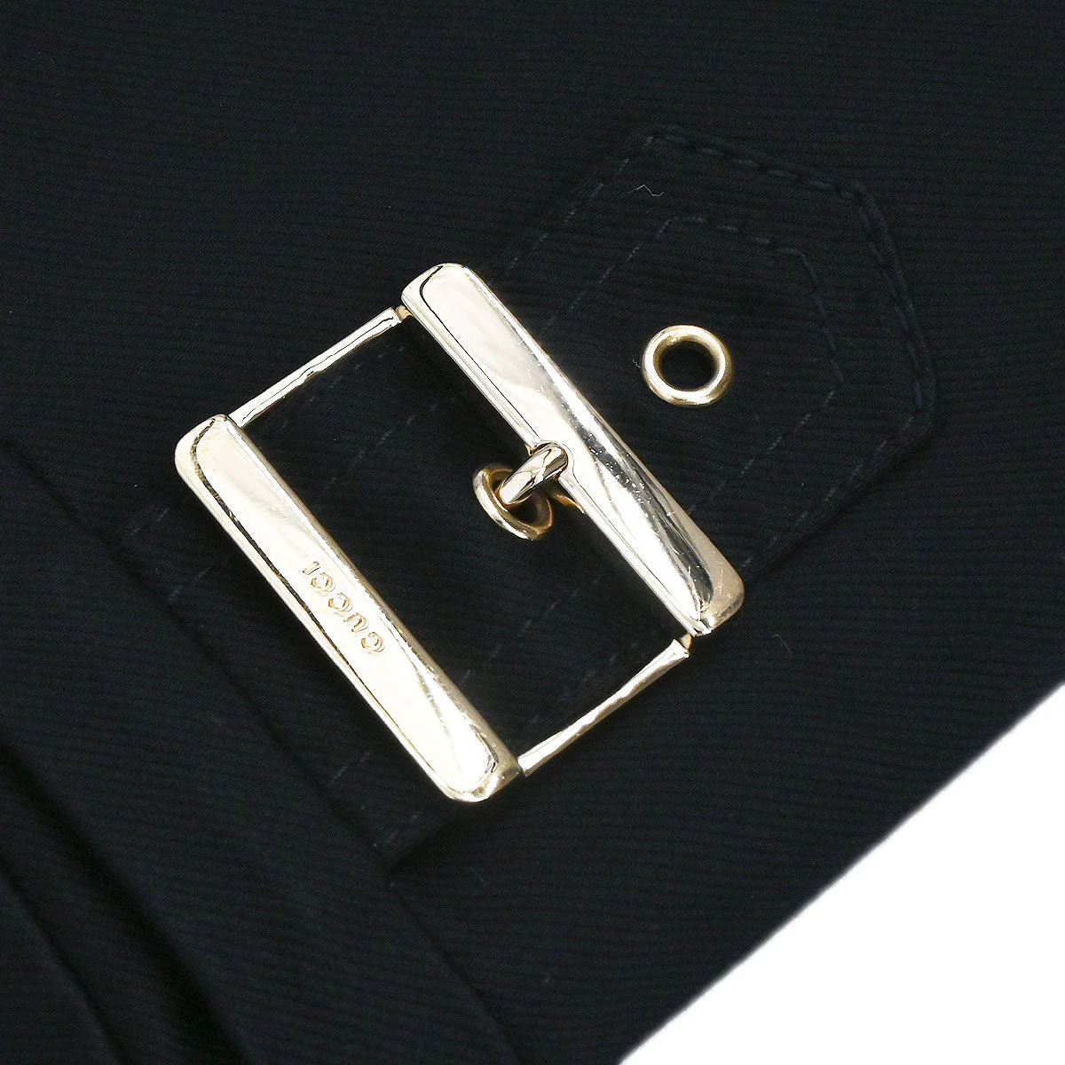 Gucci 2008 Setup Suit Jacket Skirt Black #36 #38 - Image 8