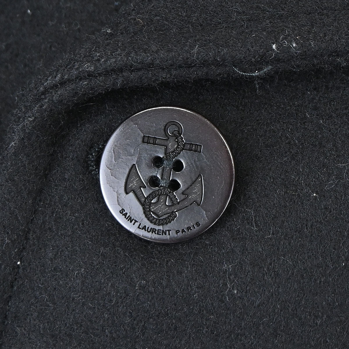 Saint Laurent 2015 Double Breasted Jacket Black #48 - Image 12