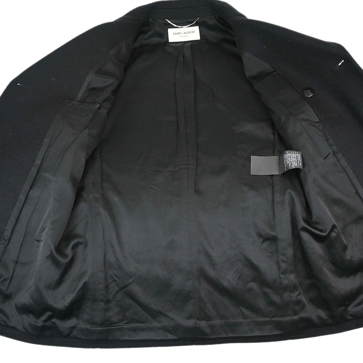 Saint Laurent 2015 Double Breasted Jacket Black #48 - Image 13