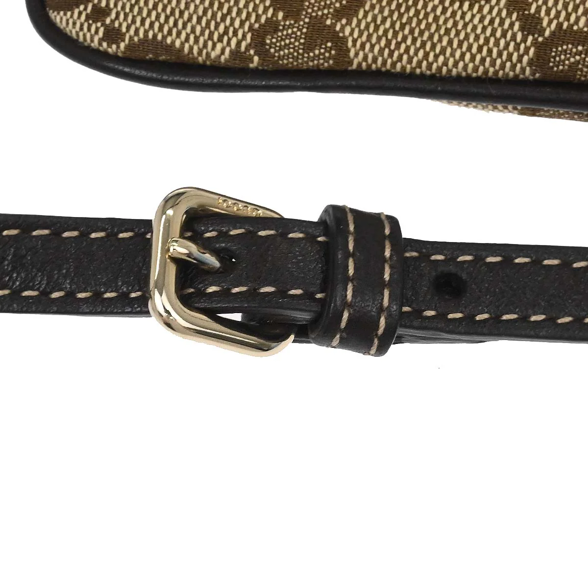 Gucci Beige Canvas GG Shoulder Bag - Image 14