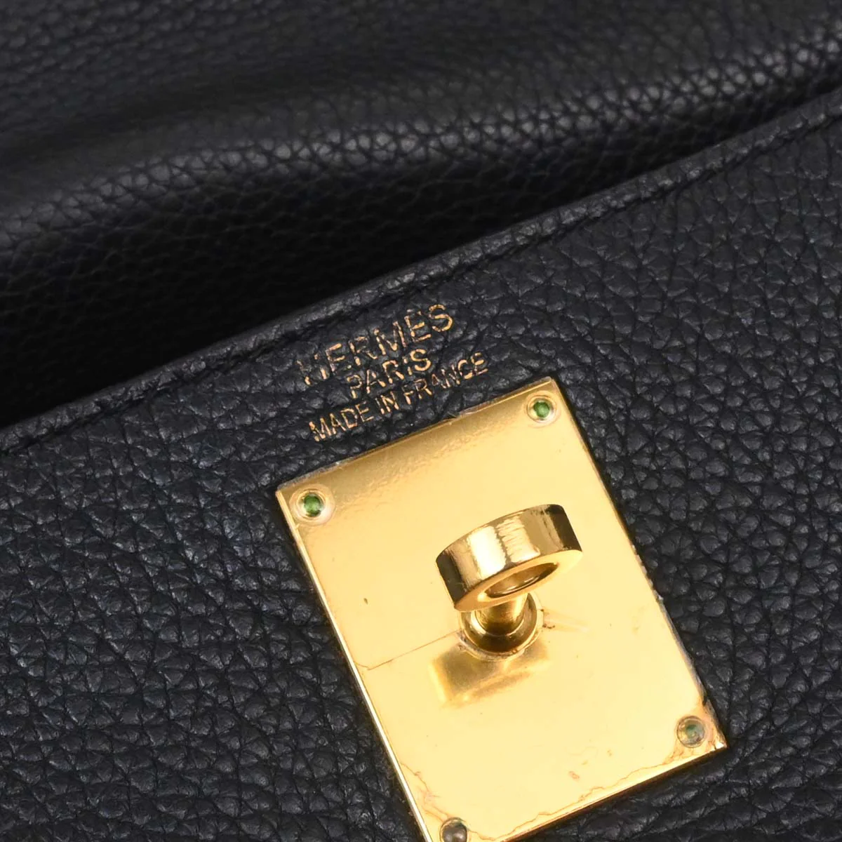 Hermes Black Togo Shoulder Kelly Handbag - Image 19