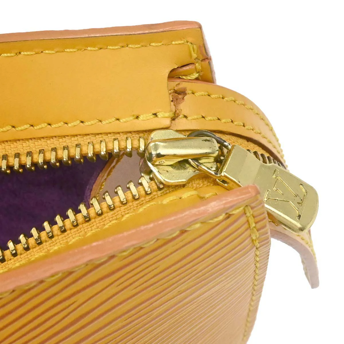 Louis Vuitton Yellow Epi Saint Jacques Poignee Tote Bag M52339 - Image 17