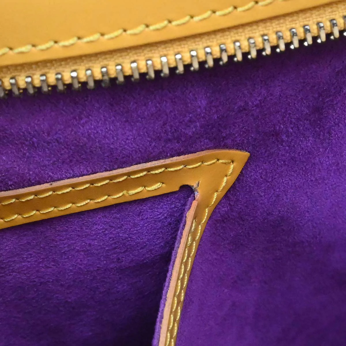 Louis Vuitton Yellow Epi Saint Jacques Poignee Tote Bag M52339 - Image 18