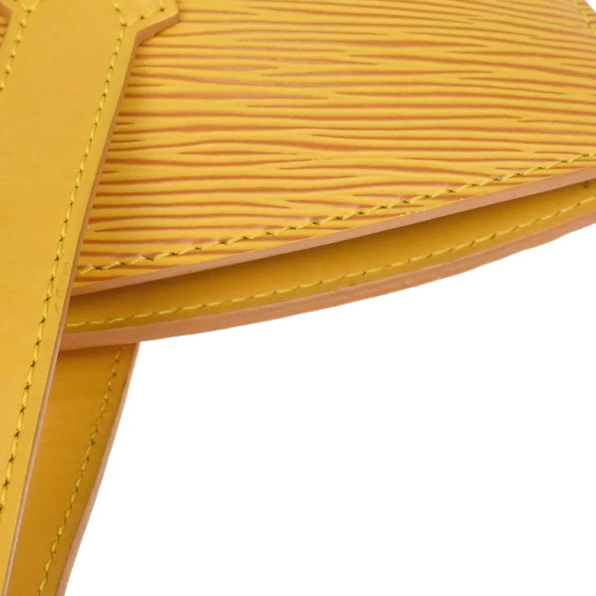 Louis Vuitton Yellow Epi Saint Jacques Poignee Tote Bag M52339 - Image 4