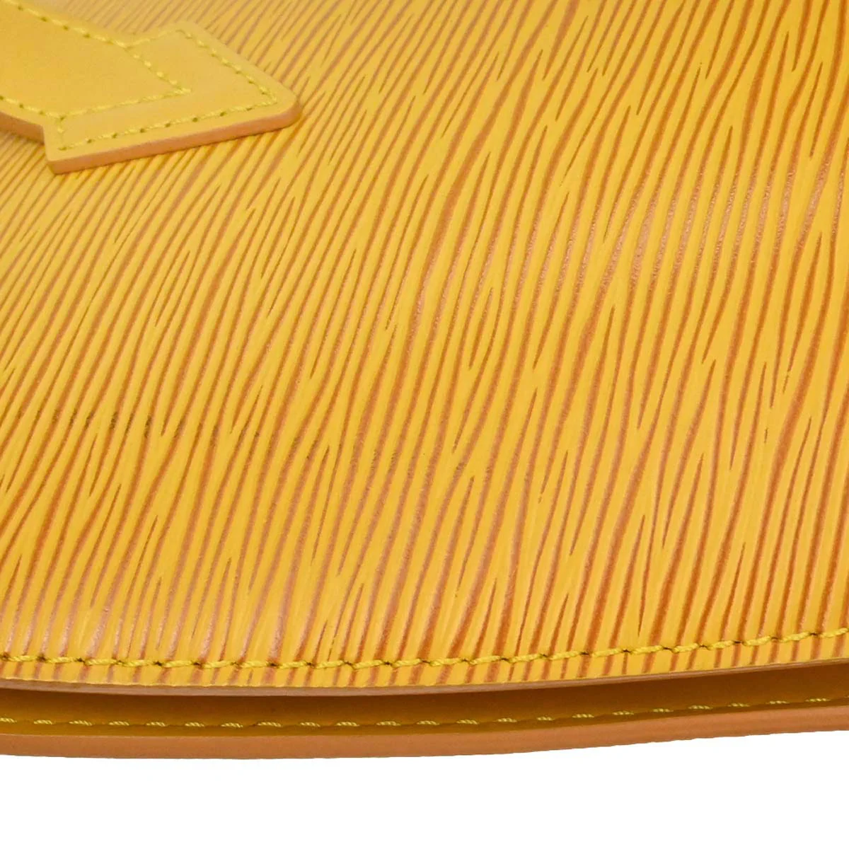 Louis Vuitton Yellow Epi Saint Jacques Poignee Tote Bag M52339 - Image 7