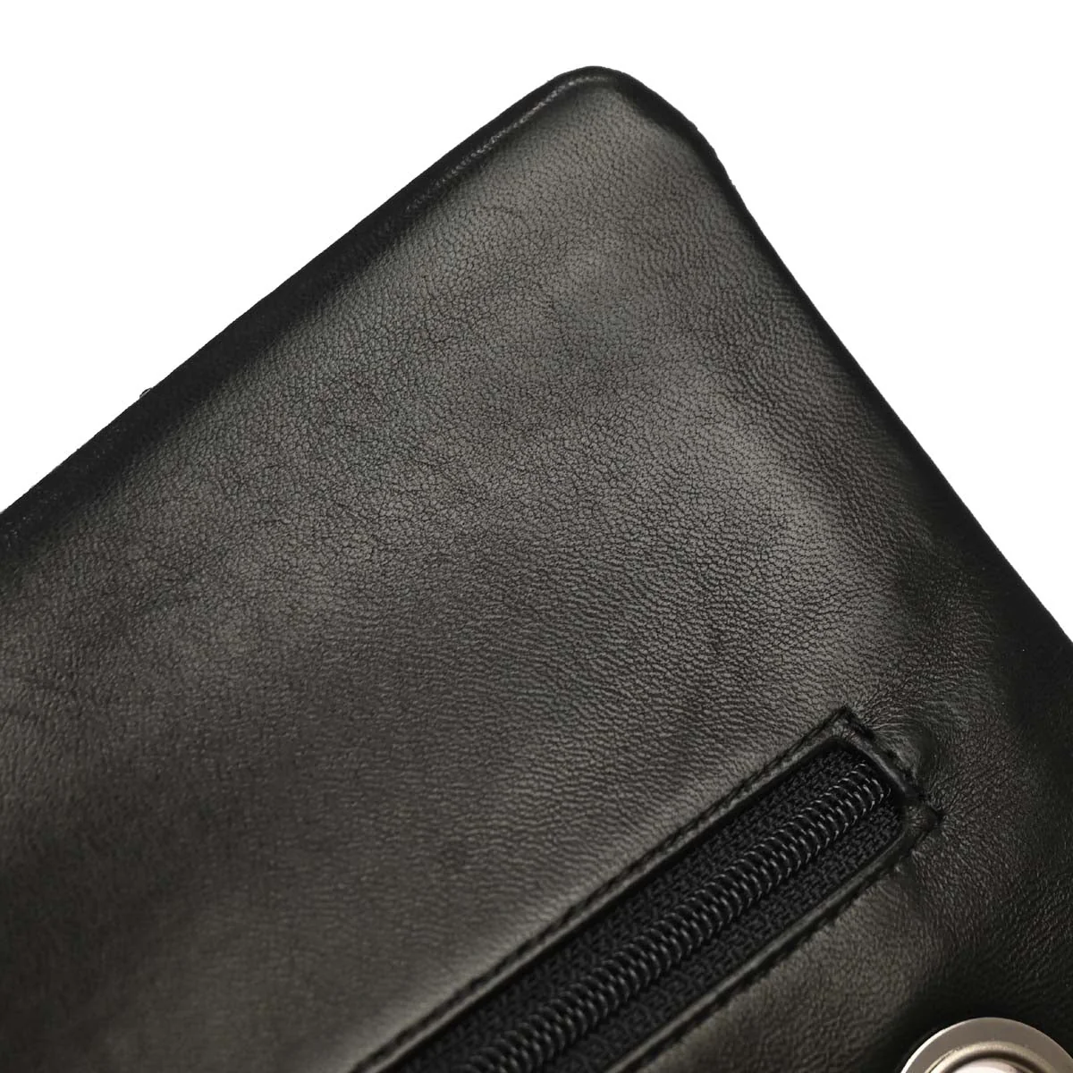 Chanel Black Camellia Embossed Lambskin Medium Classic Double Flap Bag - Image 14