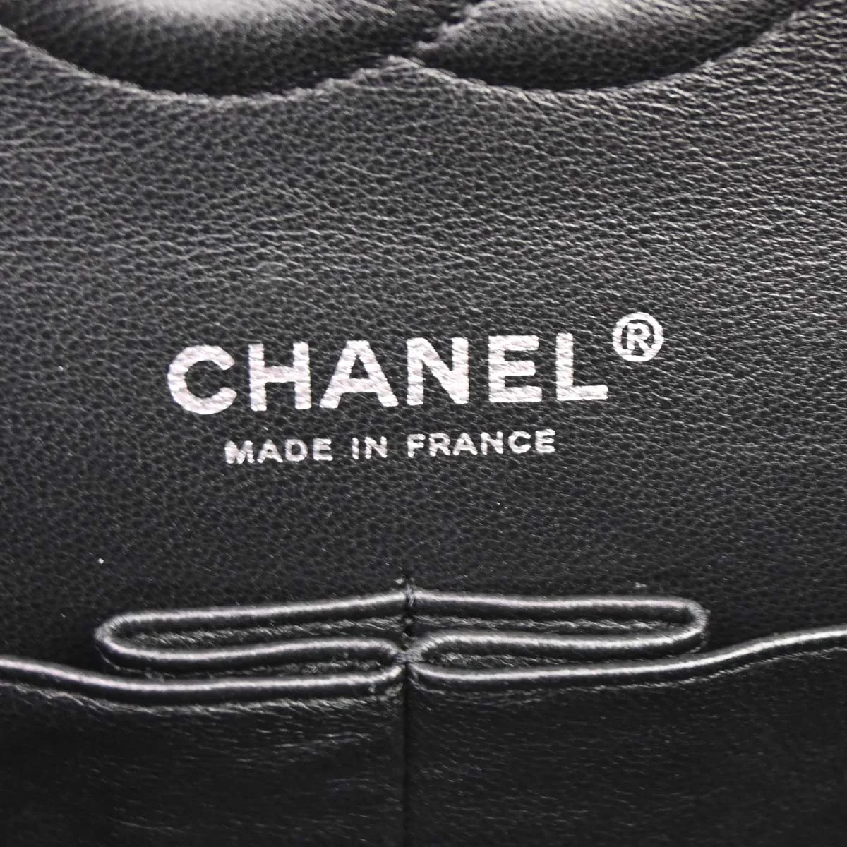 Chanel Black Camellia Embossed Lambskin Medium Classic Double Flap Bag - Image 19