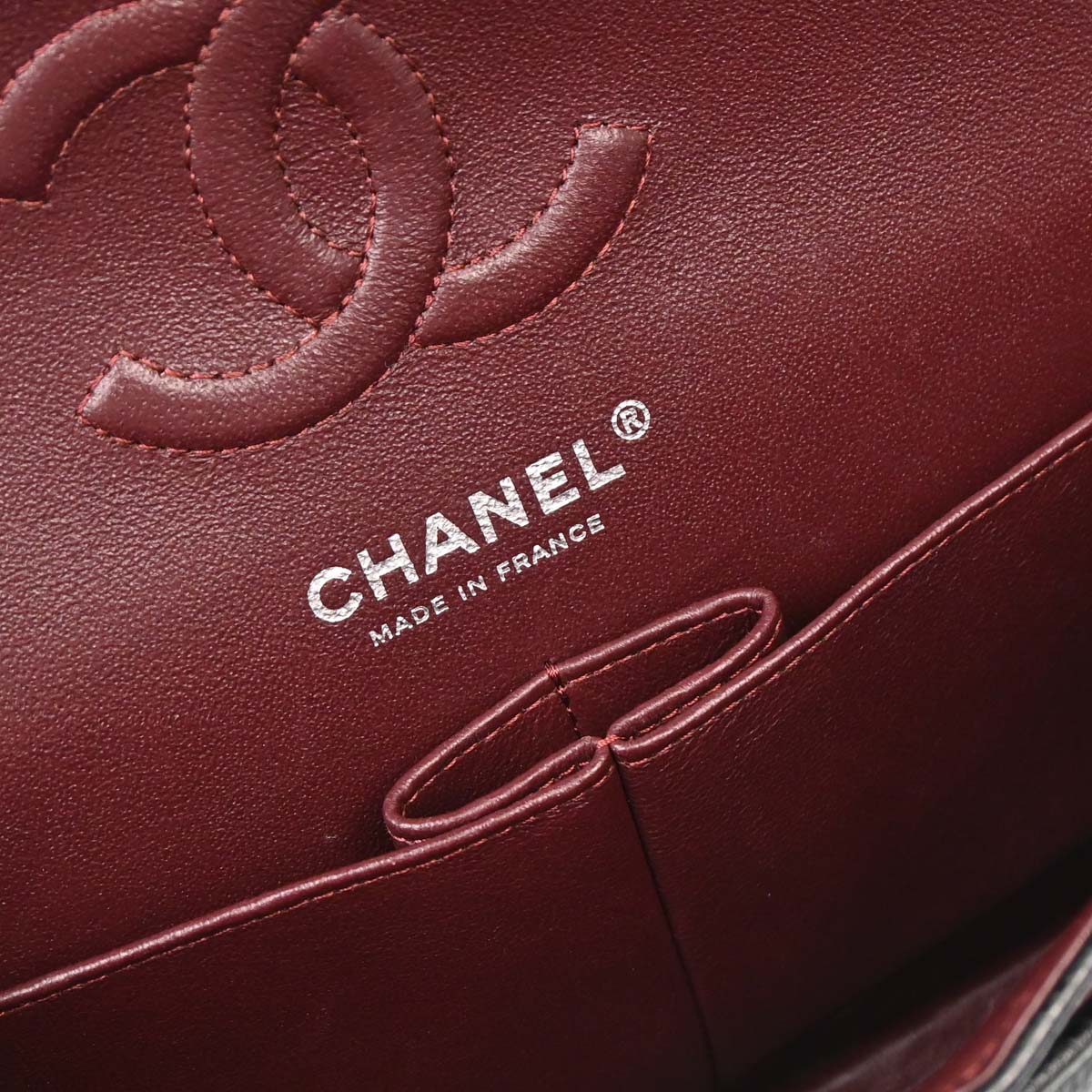 Chanel 2019 Black Caviar Small Classic Double Flap Shoulder Bag - Image 15