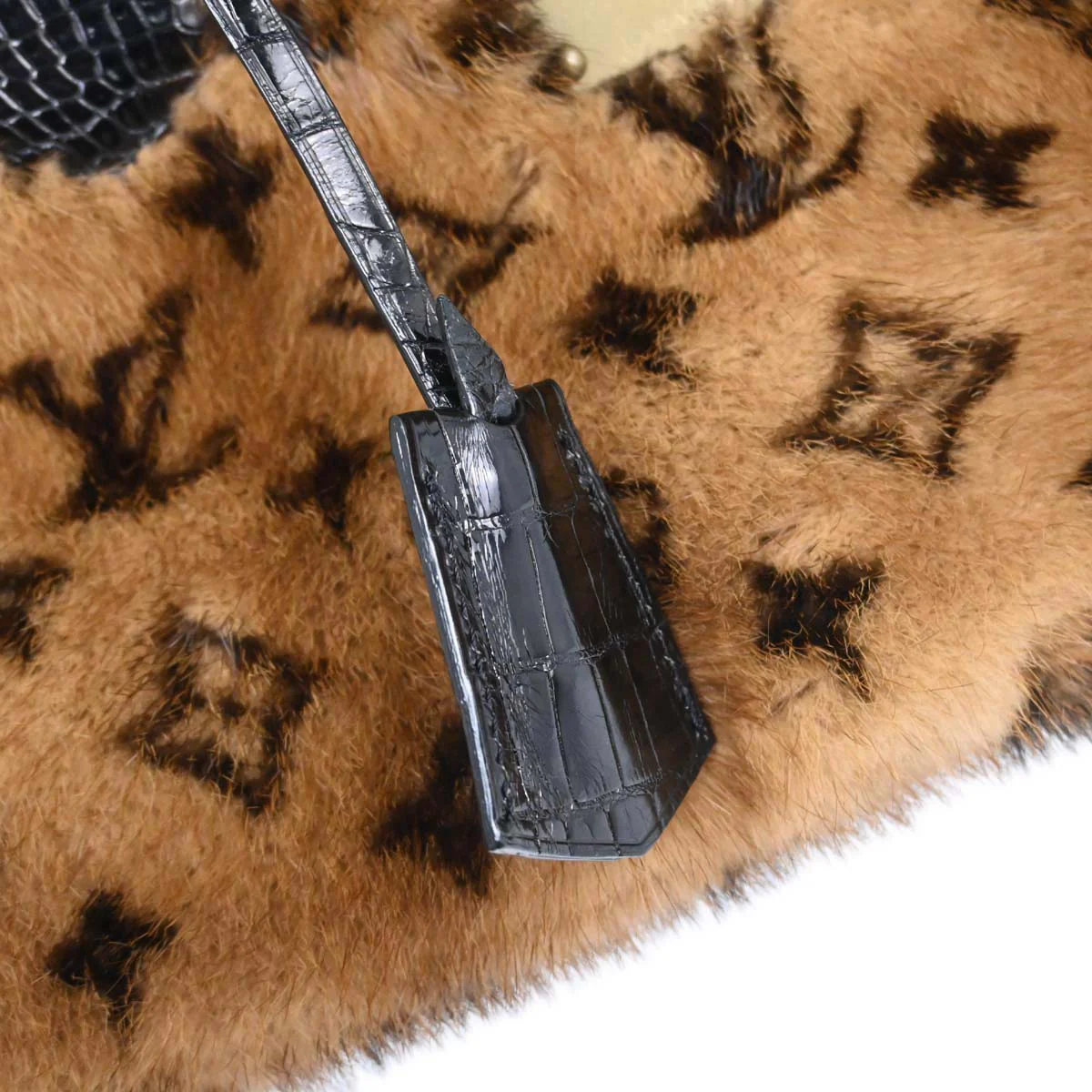 Louis Vuitton Monogram Mink Fabuleux Handbag M92700 - Image 10