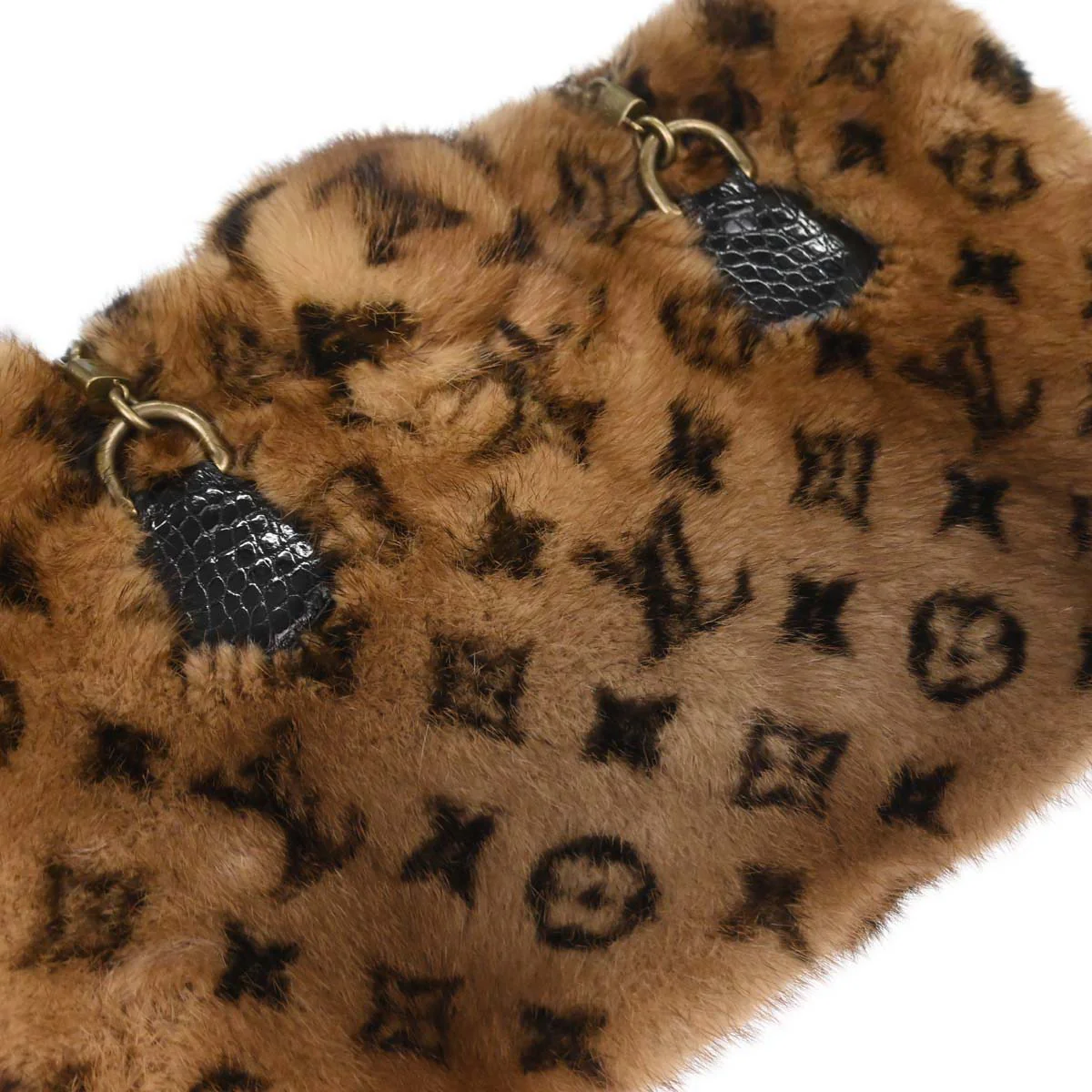 Louis Vuitton Monogram Mink Fabuleux Handbag M92700 - Image 11