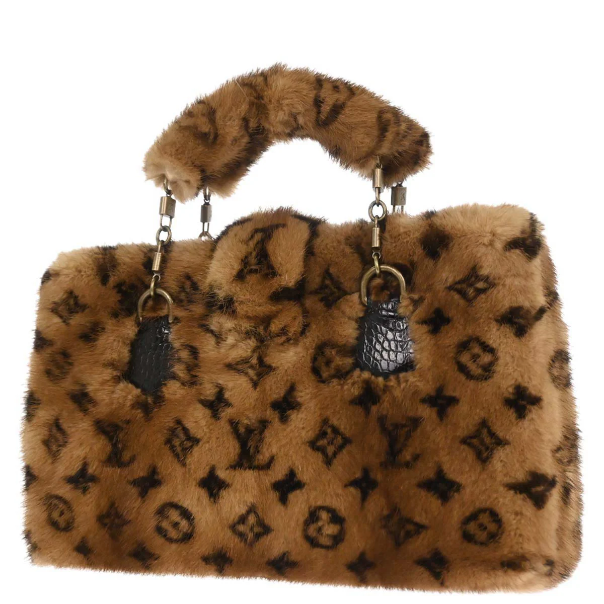 Louis Vuitton Monogram Mink Fabuleux Handbag M92700 - Image 2