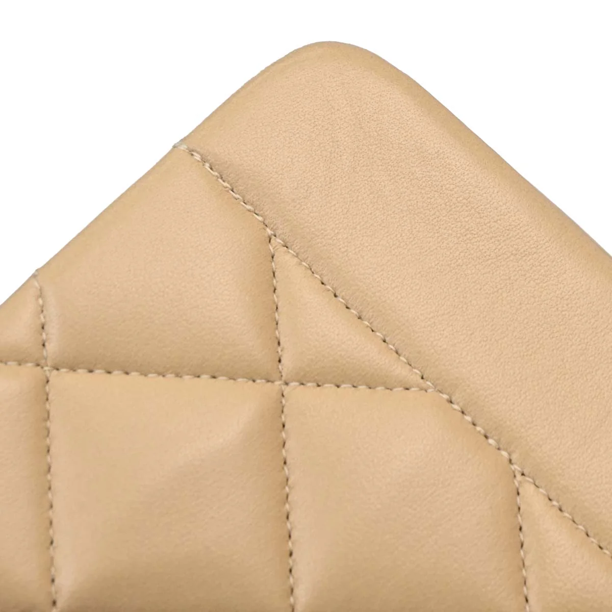 Chanel Beige Lambskin Medium Diana Shoulder Bag - Image 11
