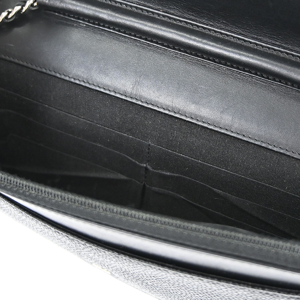Chanel Black Caviar Skin Timeless WOC Wallet on Chain Bag - Image 14