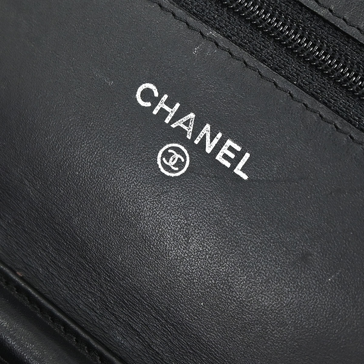Chanel Black Caviar Skin Timeless WOC Wallet on Chain Bag - Image 20