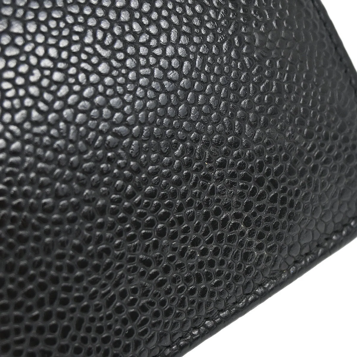 Chanel Black Caviar Skin Timeless WOC Wallet on Chain Bag - Image 7