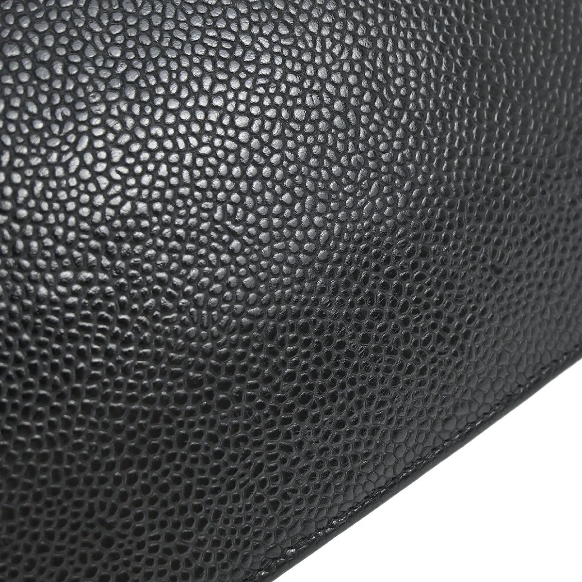 Chanel Black Caviar Skin Timeless WOC Wallet on Chain Bag - Image 8