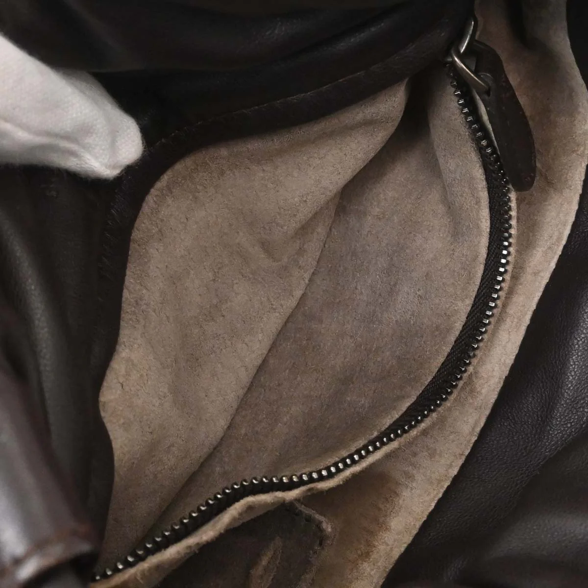 Bottega Veneta Brown Lambskin Intrecciato Shoulder Bag - Image 17