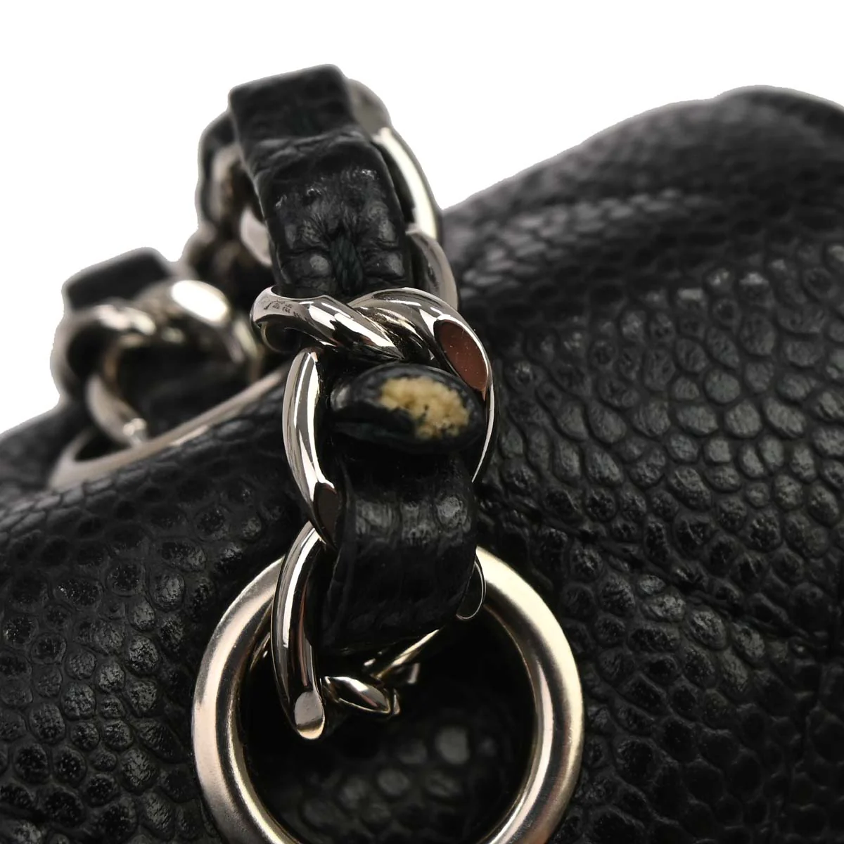 Chanel 2019 Black Caviar Medium Classic Double Flap Shoulder Bag - Image 8