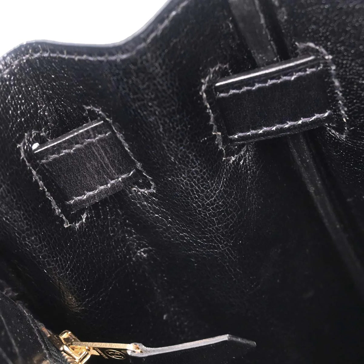 Hermes Black Box Calf Kelly 32 Retourne 2way Shoulder Handbag - Image 19