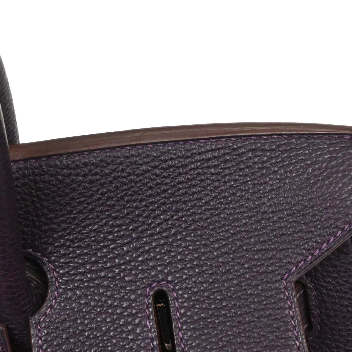 Hermes Prune Togo Birkin 35 Handbag - Image 14