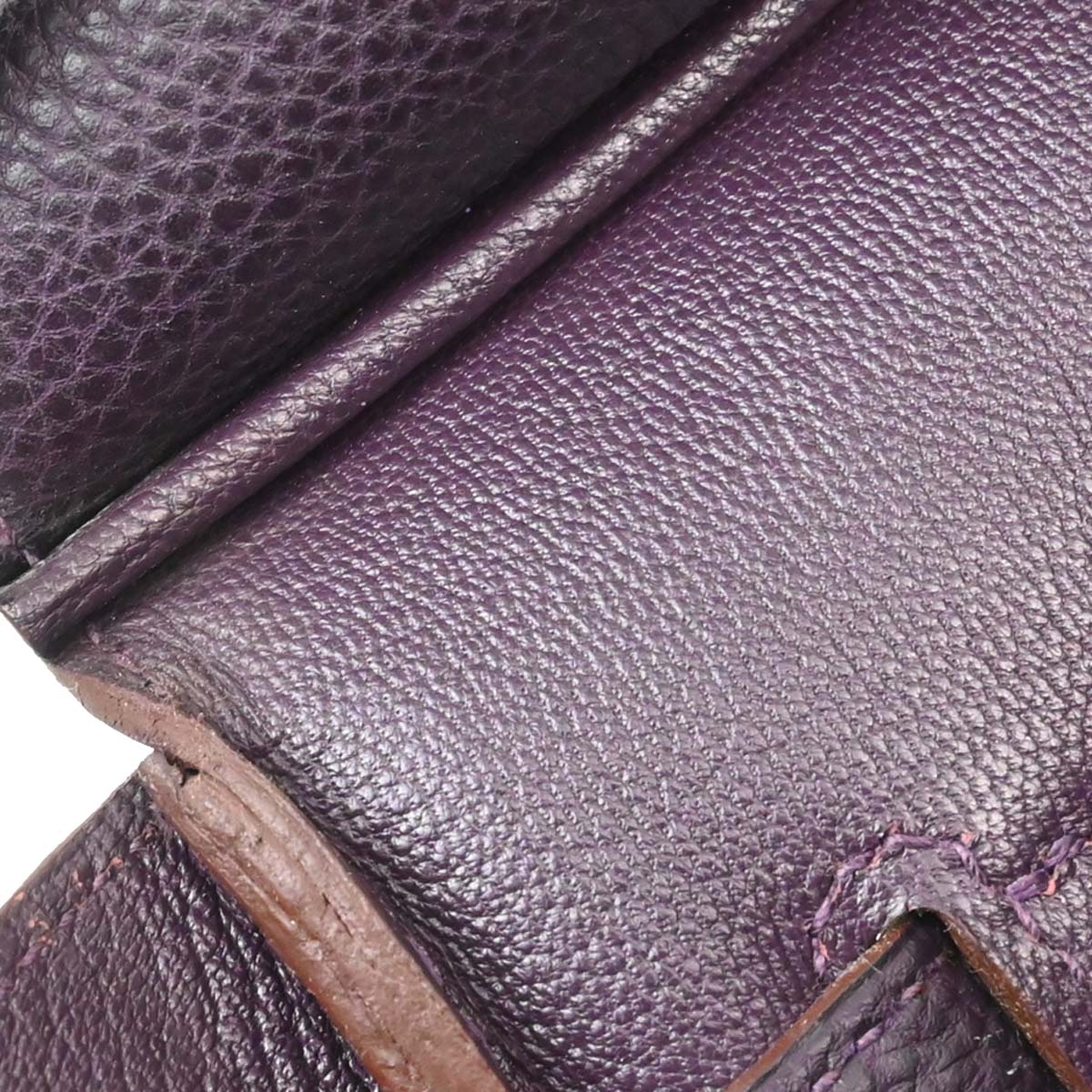 Hermes Prune Togo Birkin 35 Handbag - Image 18