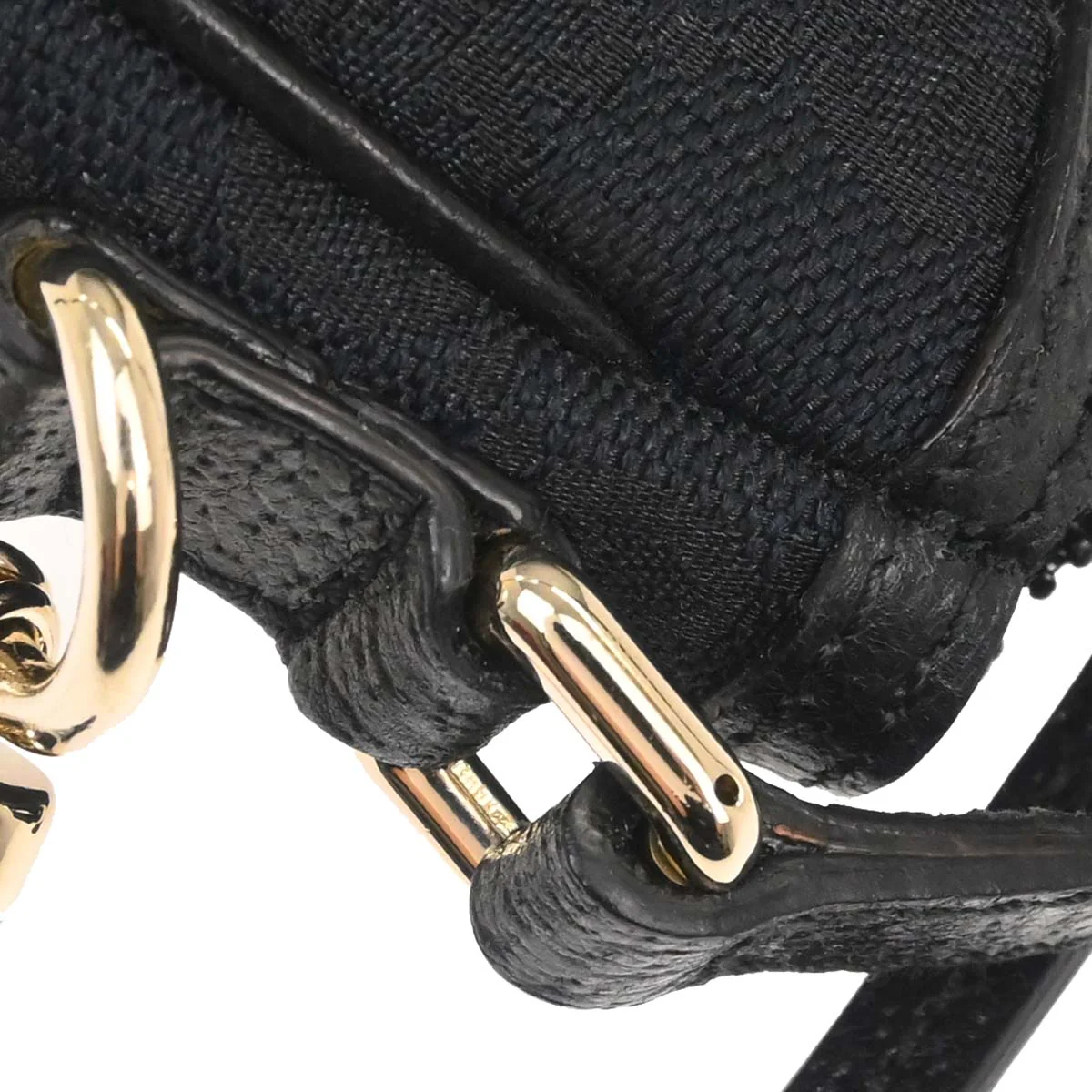 Gucci Black GG Handbag - Image 12