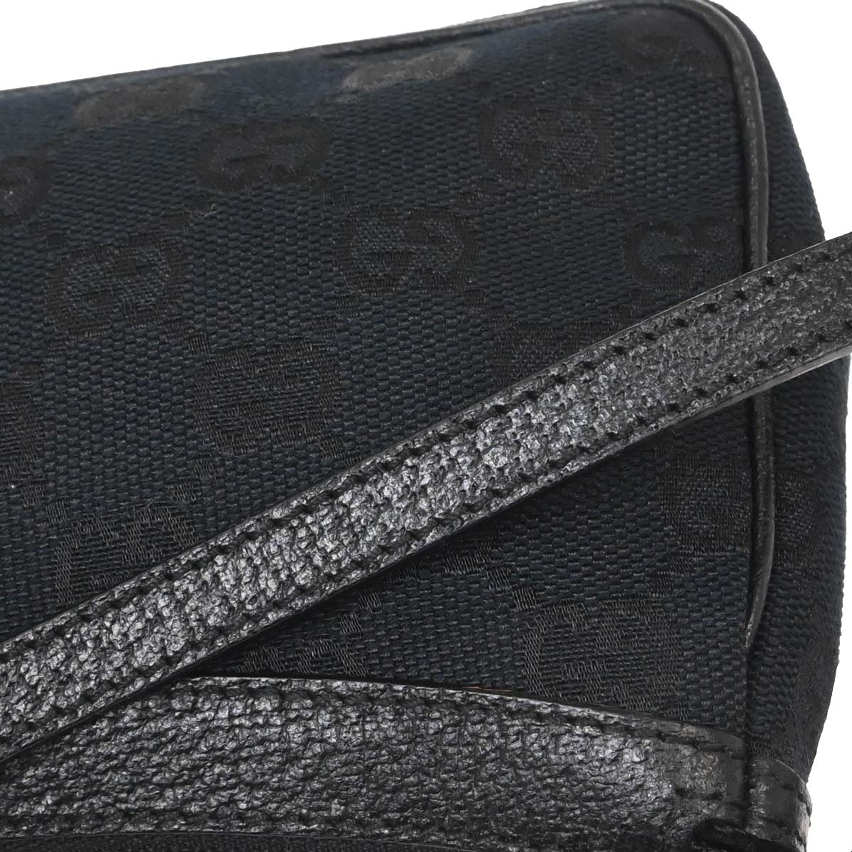 Gucci Black GG Handbag - Image 9