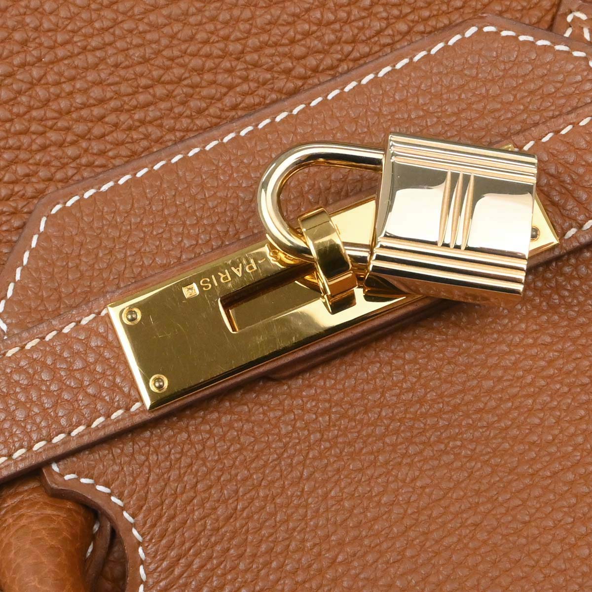 Hermes Gold Togo Birkin 35 Handbag - Image 12