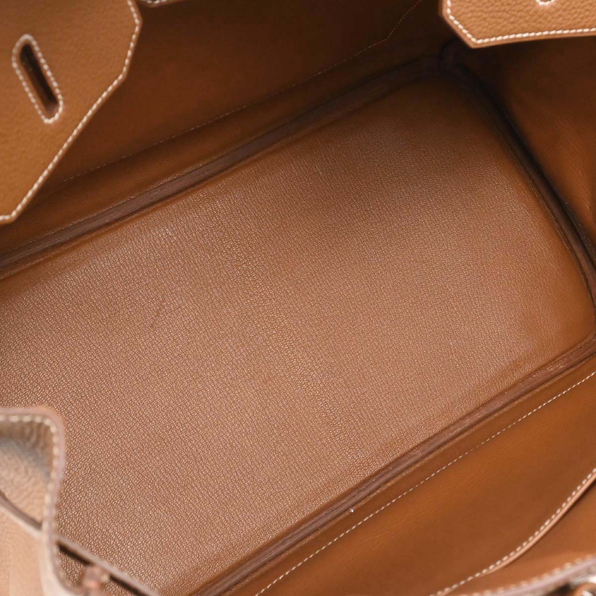 Hermes Gold Togo Birkin 35 Handbag - Image 15
