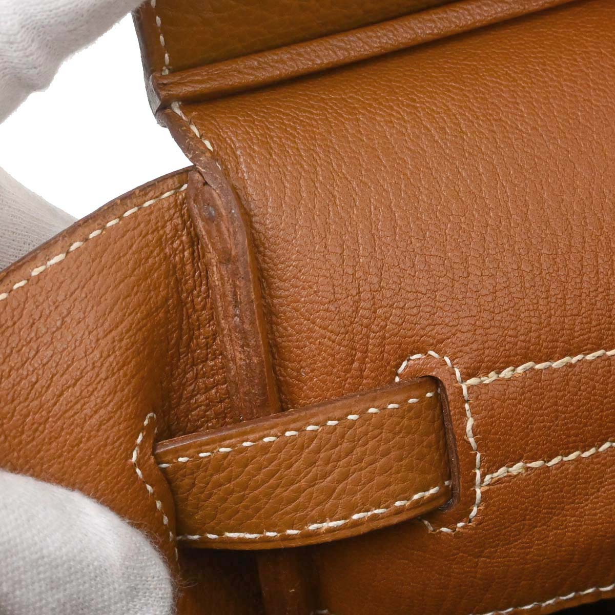 Hermes Gold Togo Birkin 35 Handbag - Image 16