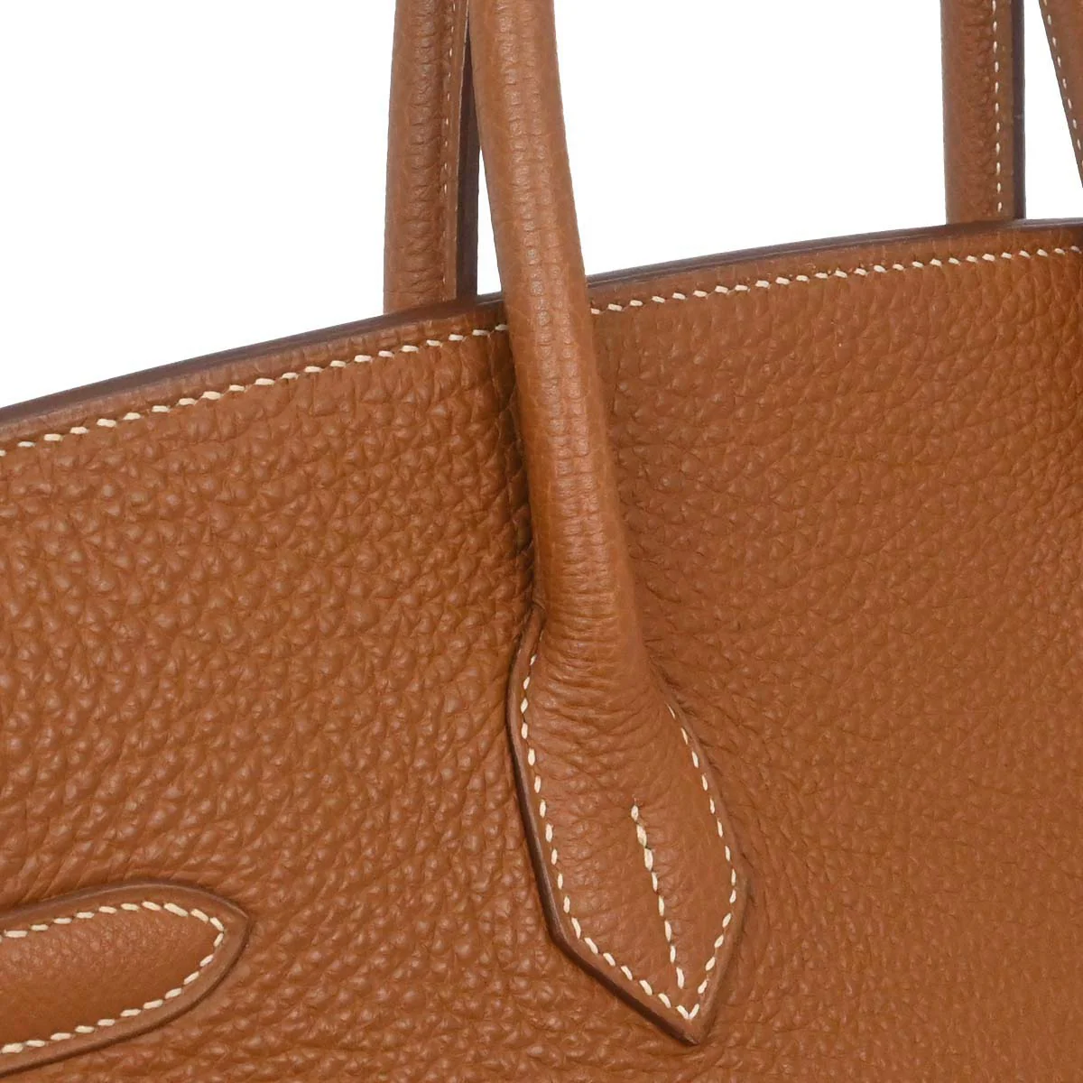 Hermes Gold Togo Birkin 35 Handbag - Image 5