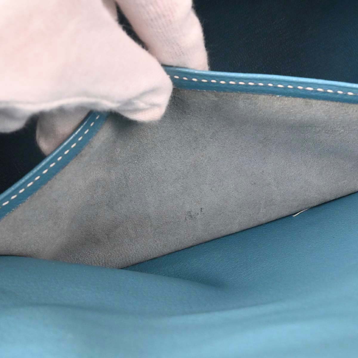 Hermes Blue Jean Togo Birkin 30 Handbag - Image 18