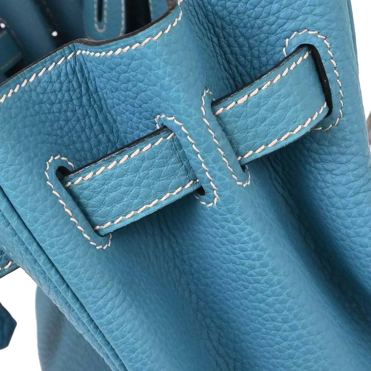 Hermes Blue Jean Togo Birkin 30 Handbag - Image 19