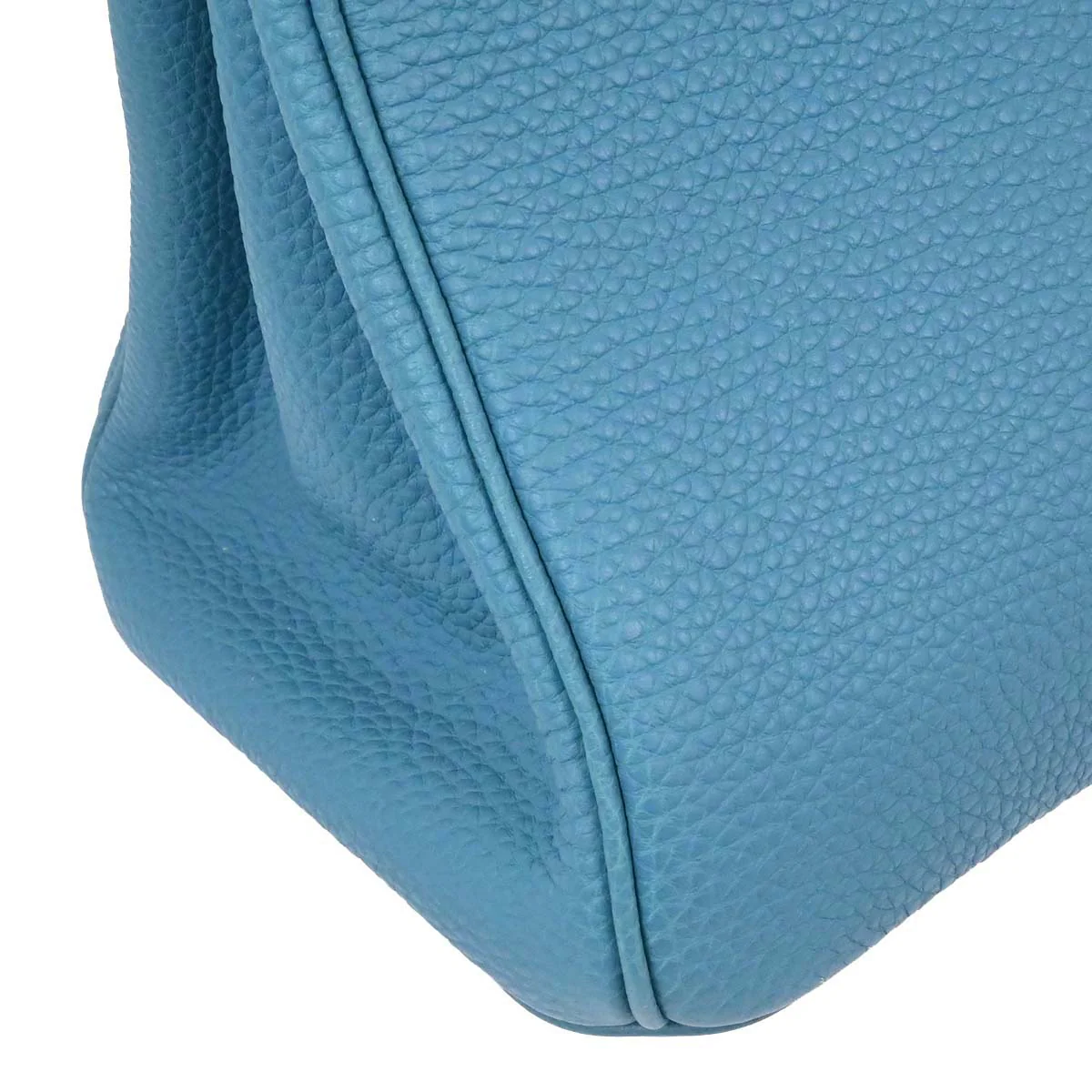 Hermes Blue Jean Togo Birkin 30 Handbag - Image 5