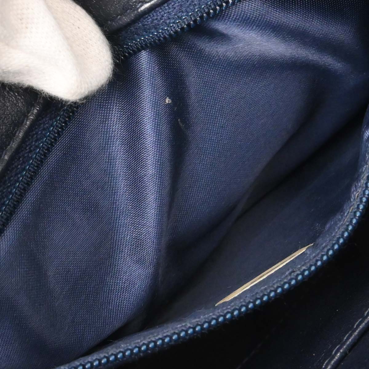 Chanel Navy Caviar Skin Camera Bag Shoulder Bag - Image 18