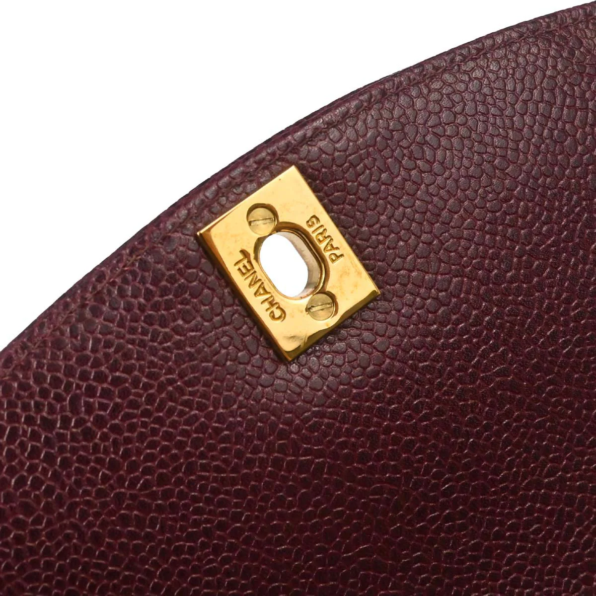 Chanel Bordeaux Caviar Skin Small Diana Shoulder Bag - Image 18