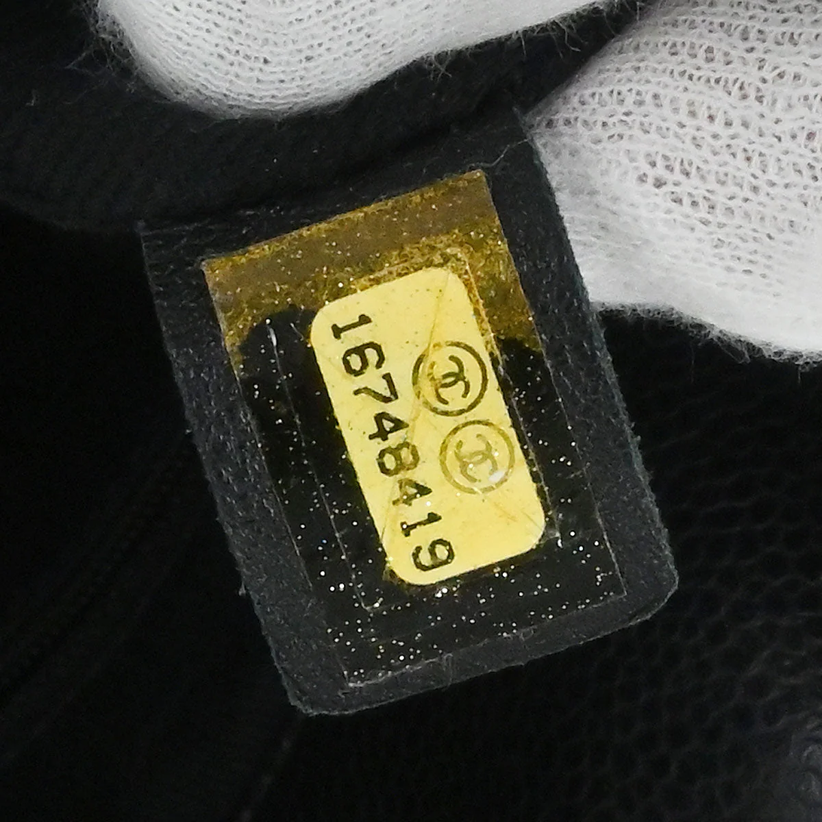 Chanel 2012 Black Caviar Timeless CC Chain Tote Bag - Image 20