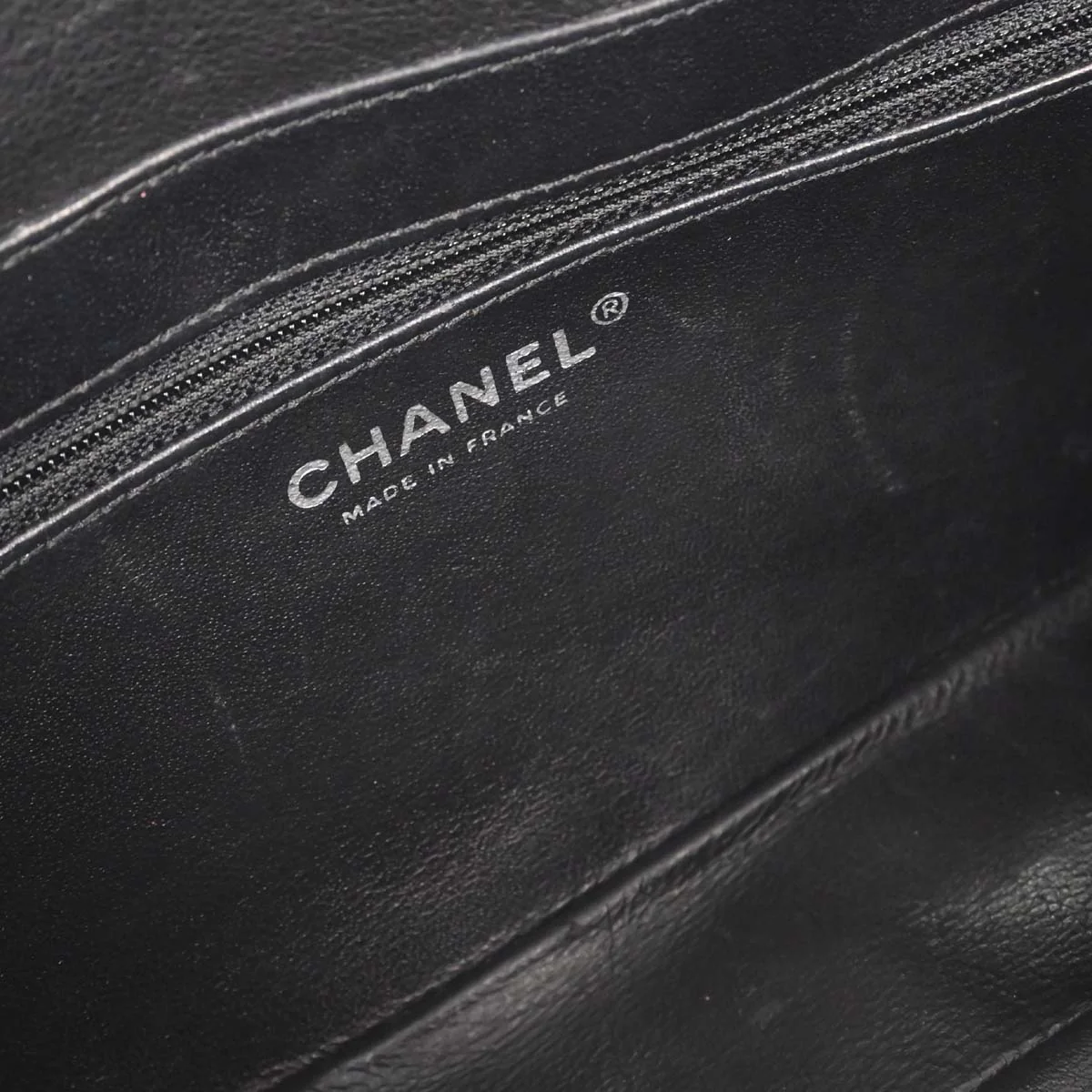 Chanel Black Calfskin Chain Handbag - Image 15