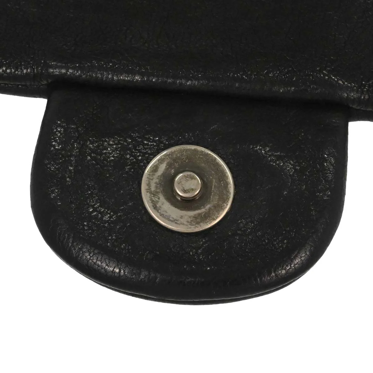 Chanel Black Calfskin Chain Handbag - Image 17