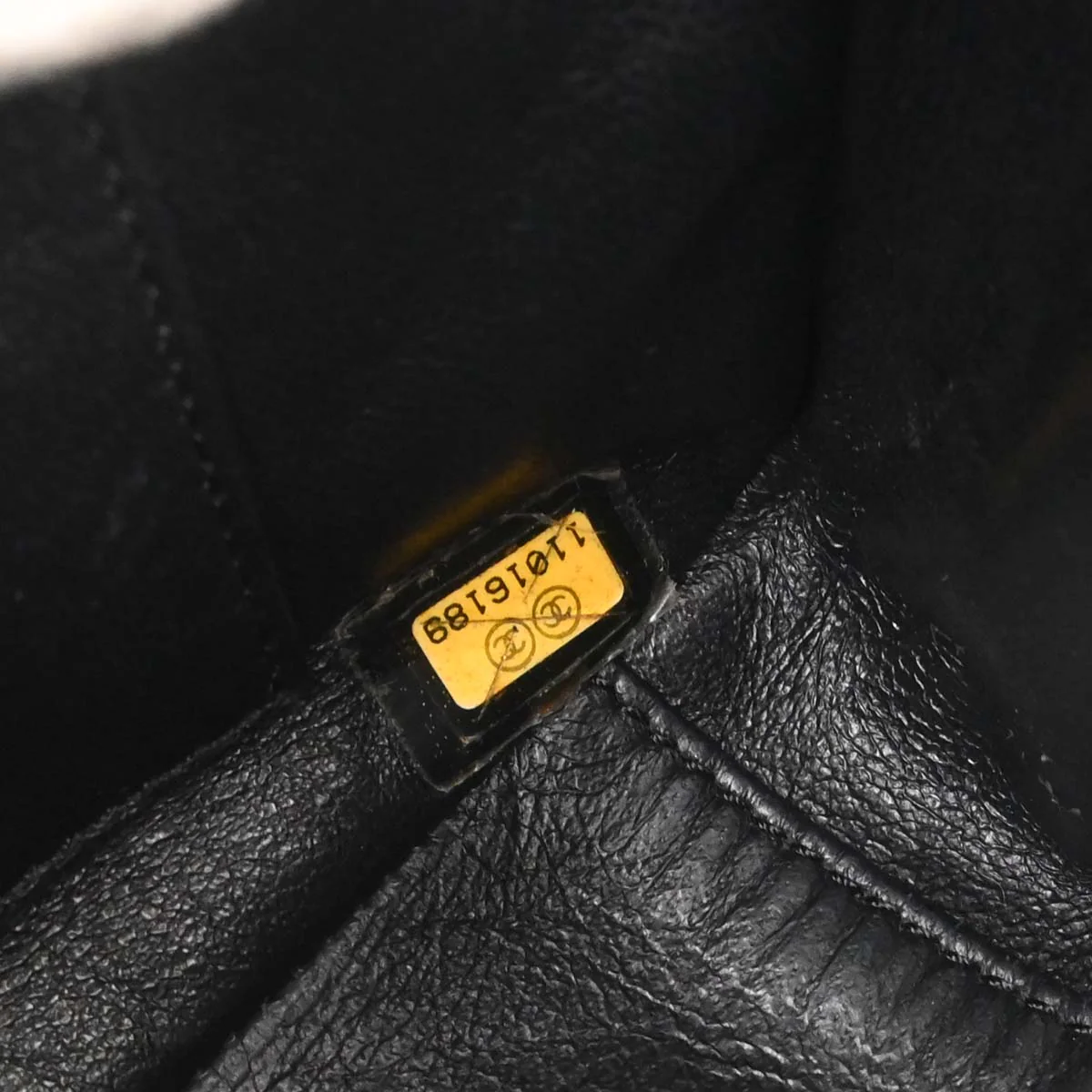 Chanel Black Calfskin Chain Handbag - Image 18