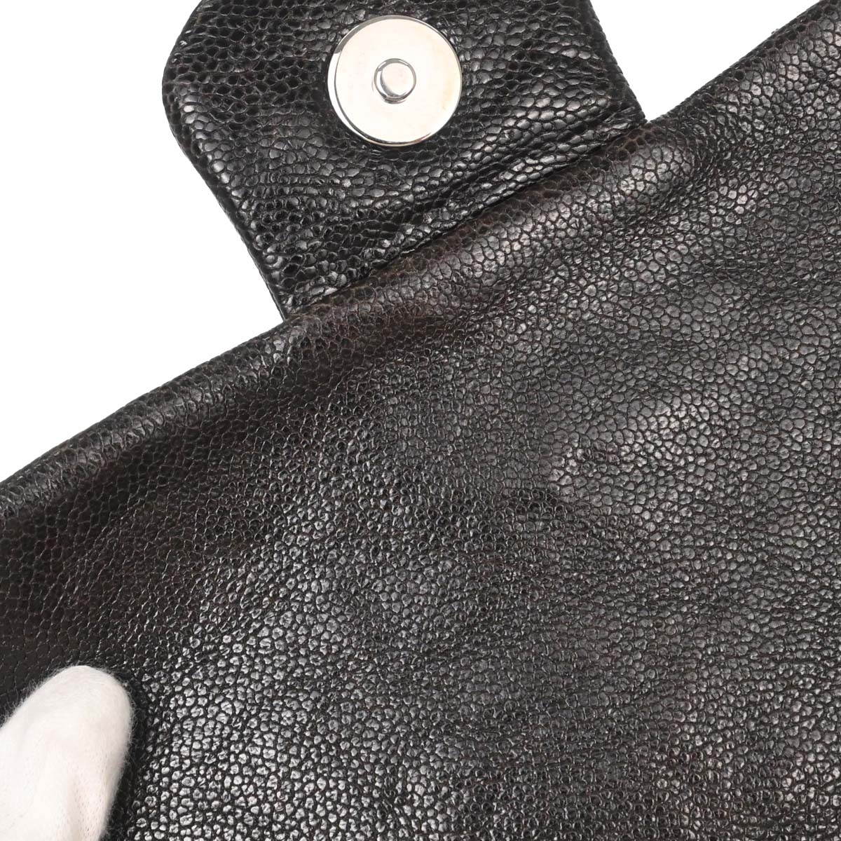 Chanel Brown Caviar Skin Handbag - Image 15