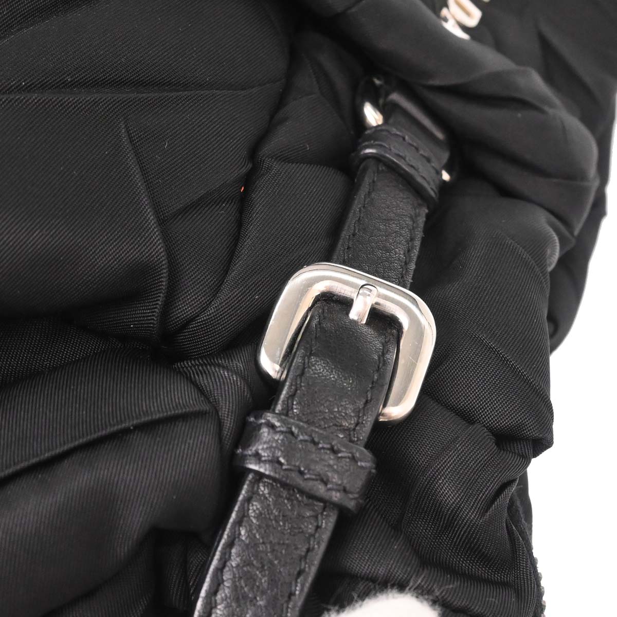 Prada Black Nylon Handbag - Image 13
