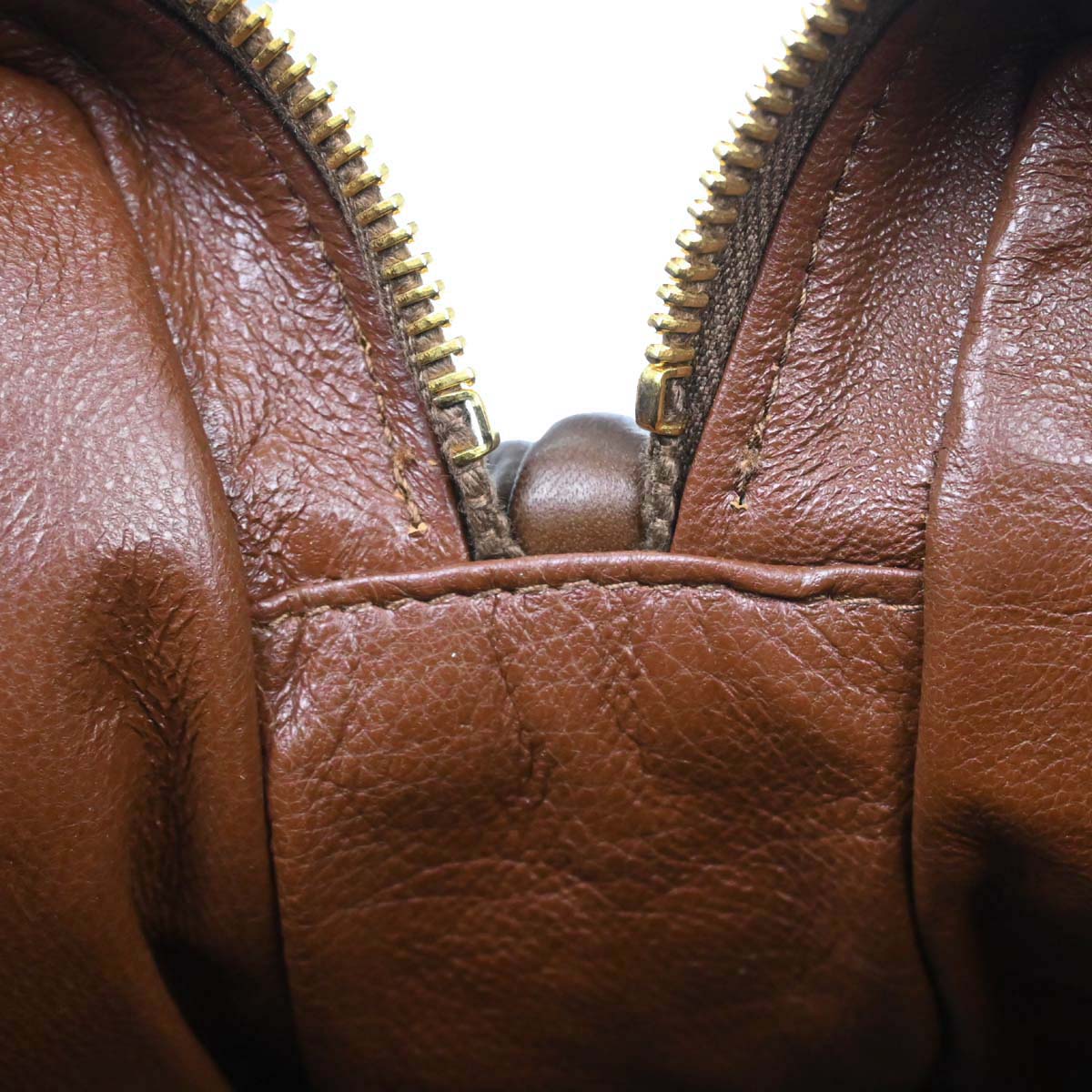 Chanel Brown Lambskin Shoulder Bag - Image 16