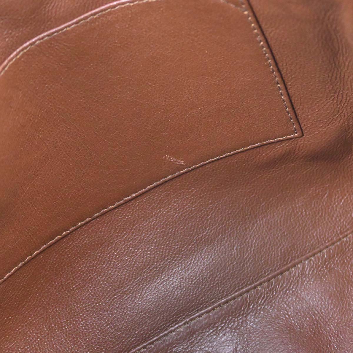 Chanel Brown Lambskin Shoulder Bag - Image 18