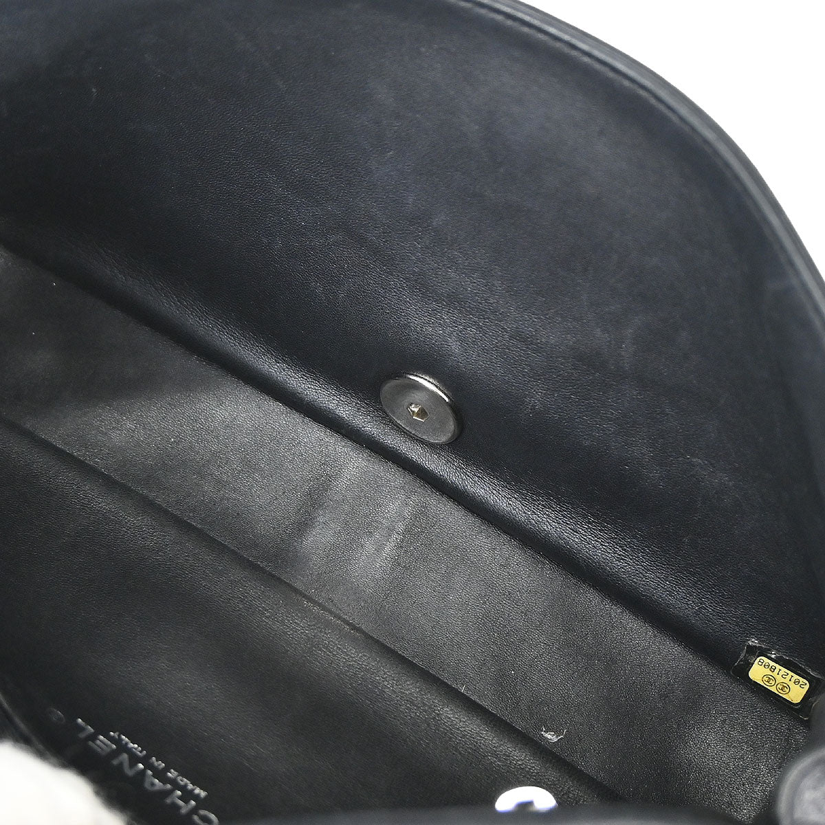 Chanel Black Shearling Supermarket Comic Flap Bag - Image 15